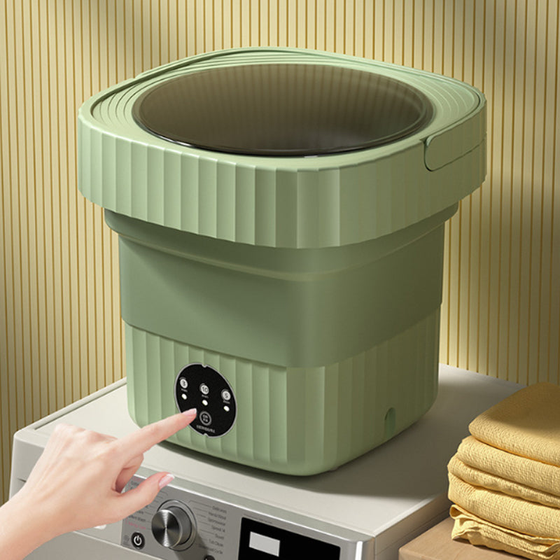 Foldable Mini Laundry Machine (Travel-Ready Foldable Mini Washer)