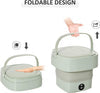 Foldable Mini Laundry Machine (Travel-Ready Foldable Mini Washer)
